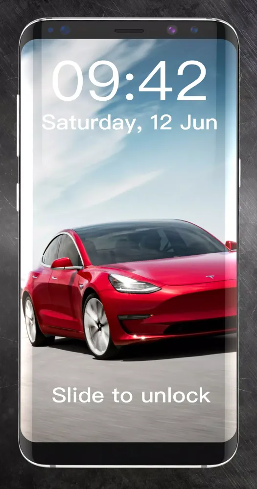 Capturas de pantalla de Wallpapers for fans Tesla