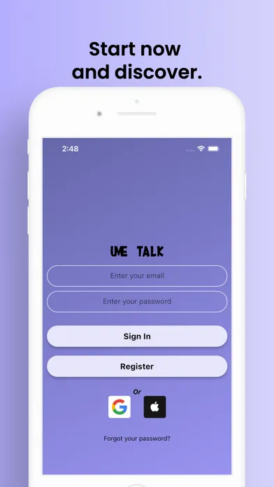 Ume Talk سکرین شاٹس