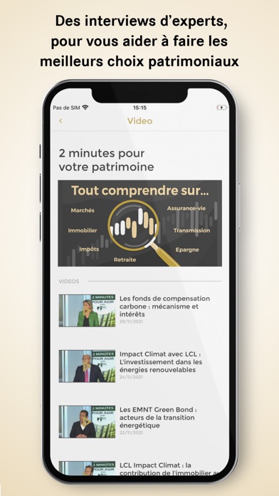 Tangkapan layar ActuPatrimoine LCLBanquePrivée