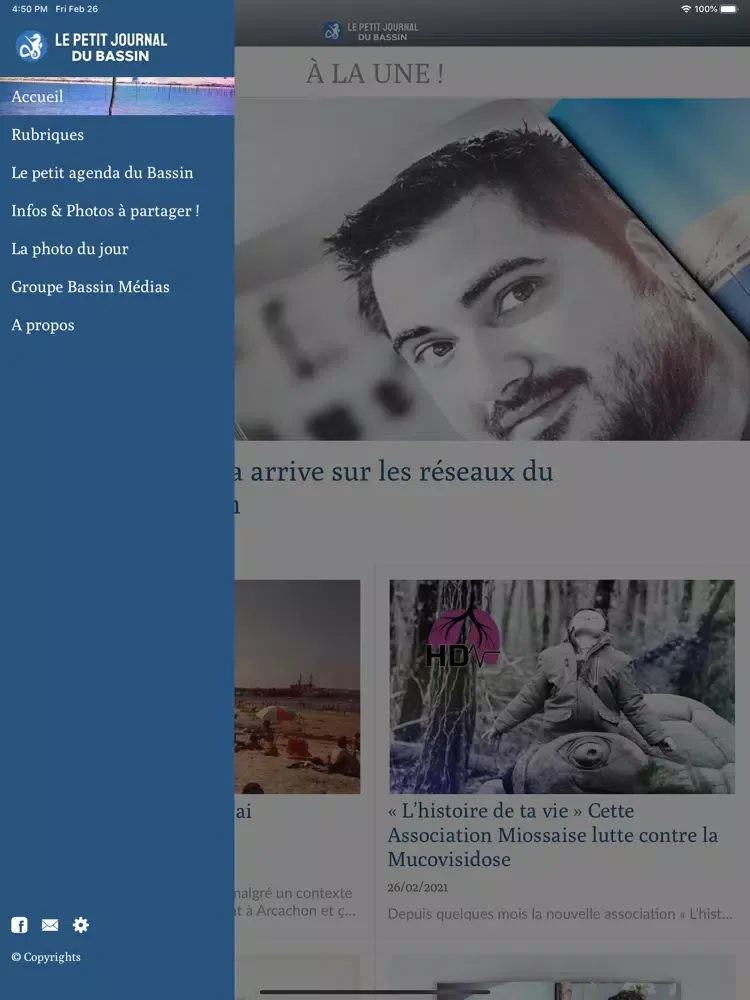 Le Petit Journal Du Bassin iPad  Screenshots