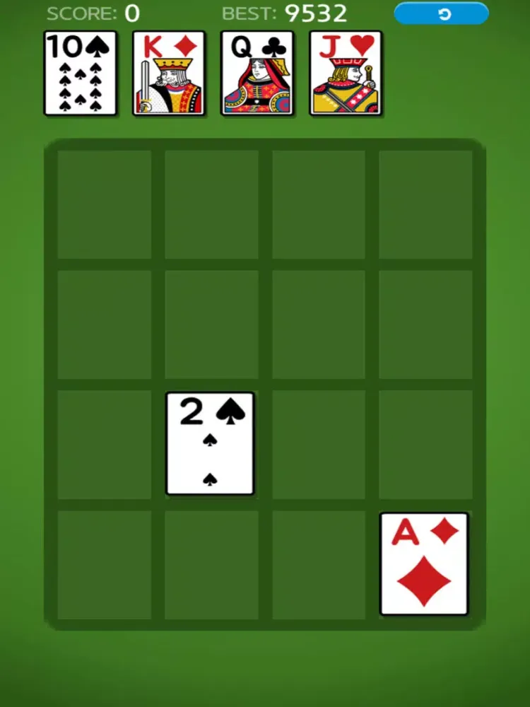 Solitaire Card 2048 iPad スクリーンショット