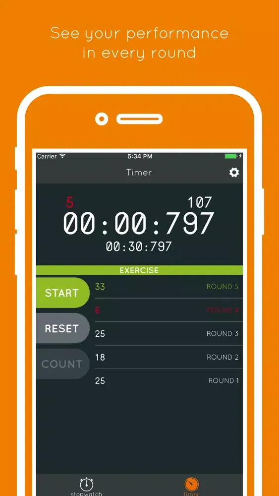صور TimeKeep - Tabata/HIIT Timer