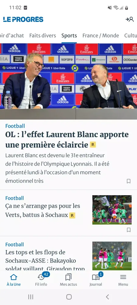 Le Progrès, l'actu en continu Screenshots