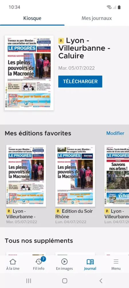 Le Progrès, l'actu en continu Screenshots