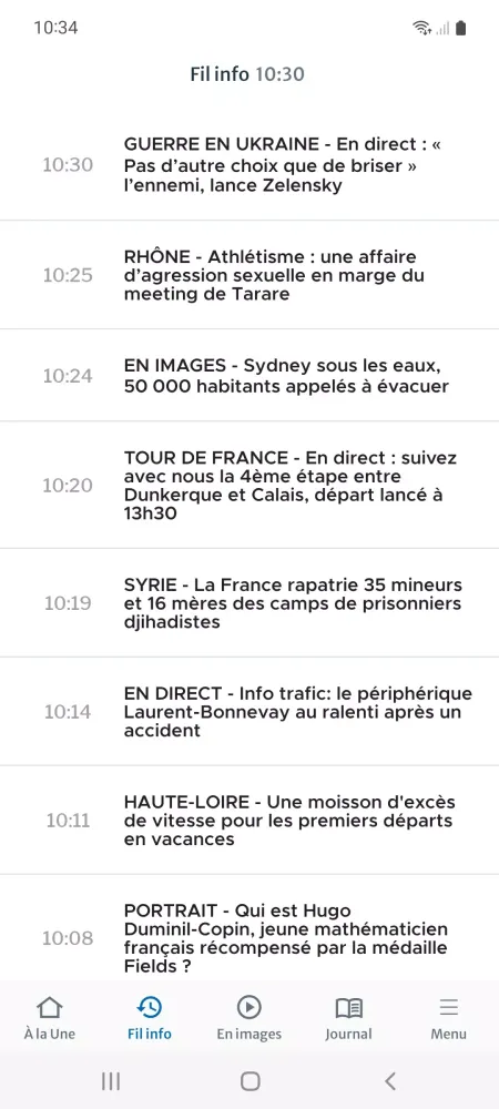 Le Progrès, l'actu en continu Screenshots