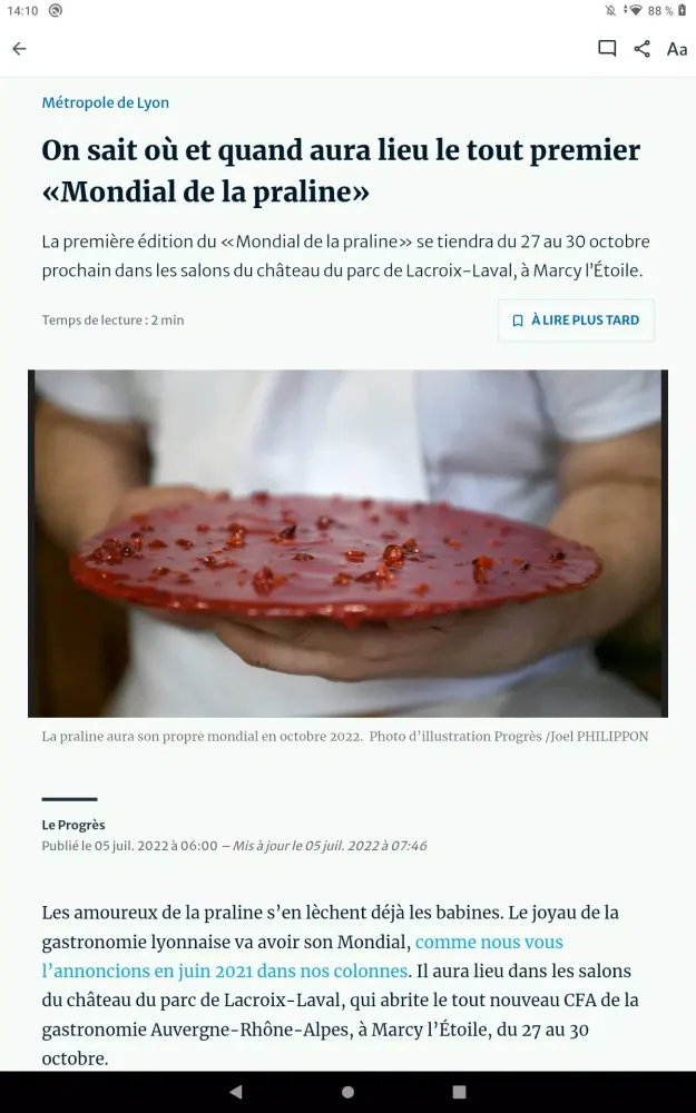 Le Progrès, l'actu en continu Screenshots