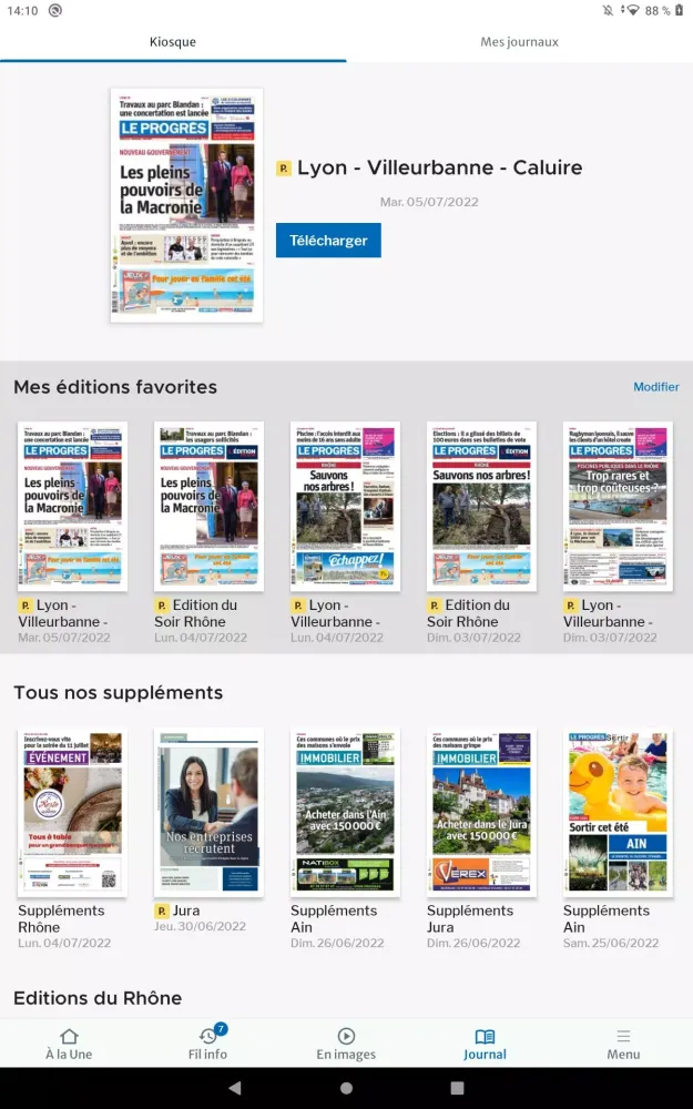 Le Progrès, l'actu en continu Screenshots