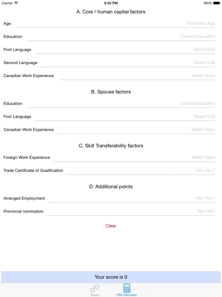 Скриншоты EE Info iPad 
