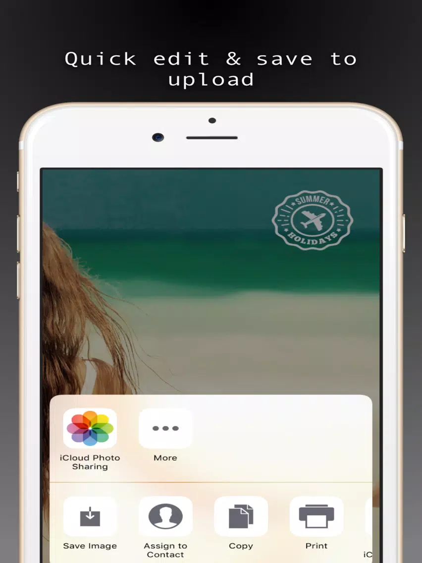 Screenshot di Keep in roll - Edit and add filter image iPad 