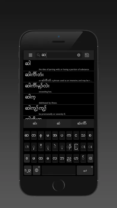 Capturas de pantalla de Karen-English dictionary