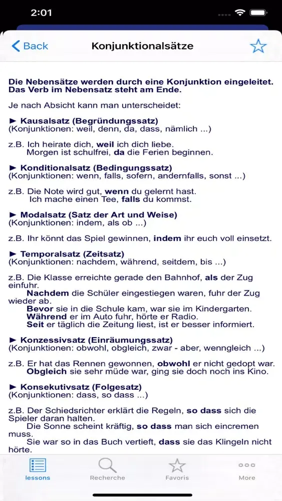 deutsch grammatik a1 a2 b1 b2应用截图