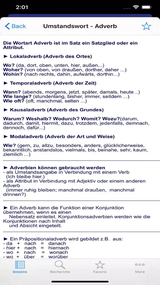 deutsch grammatik a1 a2 b1 b2应用截图