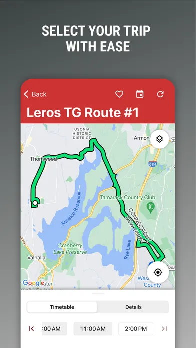 Tangkapan skrin Leros TG Shuttle