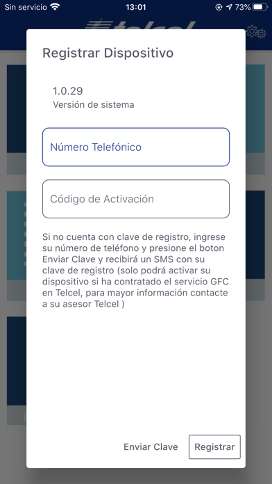 Telcel GFC by Lertek स्क्रीनशॉट