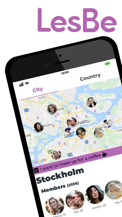 LesBeSocial - LGBTQ friends স্ক্রিনশট