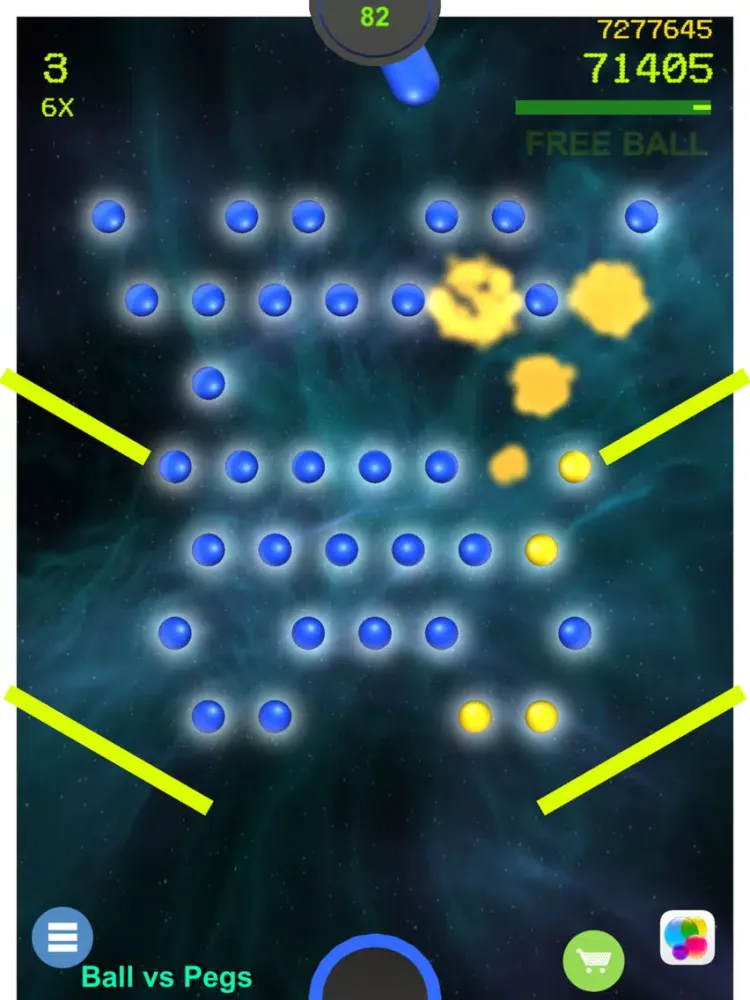 Ball vs Pegs iPad  स्क्रीनशॉट