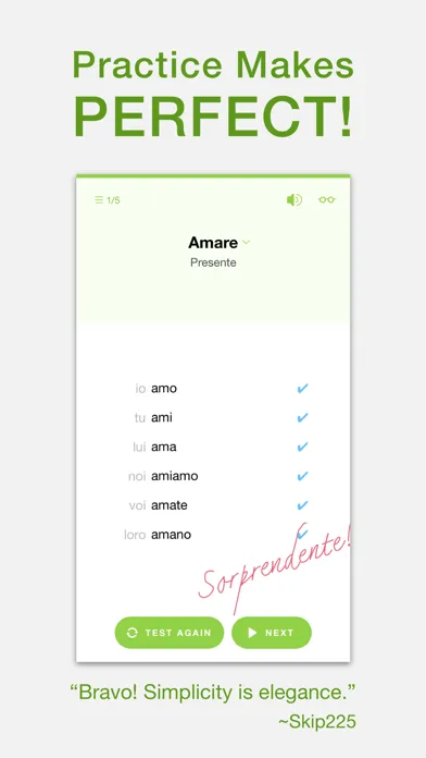 صور Conjuu - Italian Conjugation
