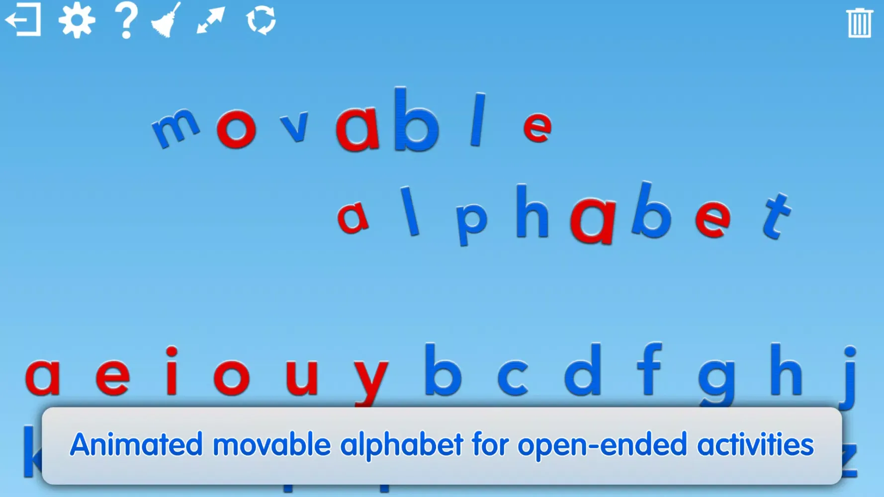 Zrzuty ekranu Montessori - Learn to Read