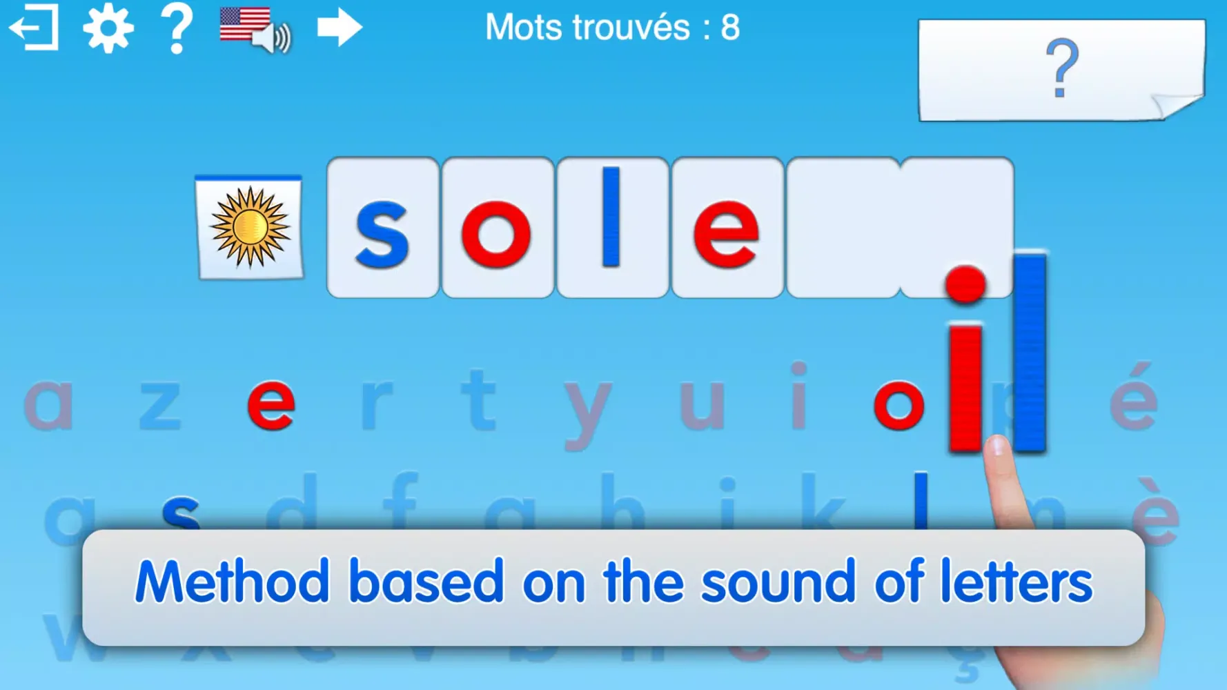 Capturas de tela do French Words