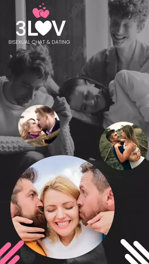 Captures d'écran de Threesome & Kinky Dating: 3LOV