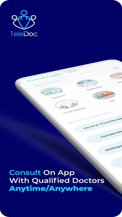 TeleDoc App Screenshots