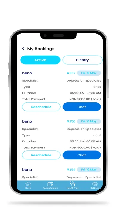 TeleDoc App Screenshots