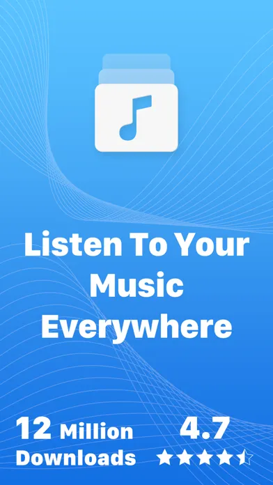 Captures d'écran de Evermusic: mp3 music player