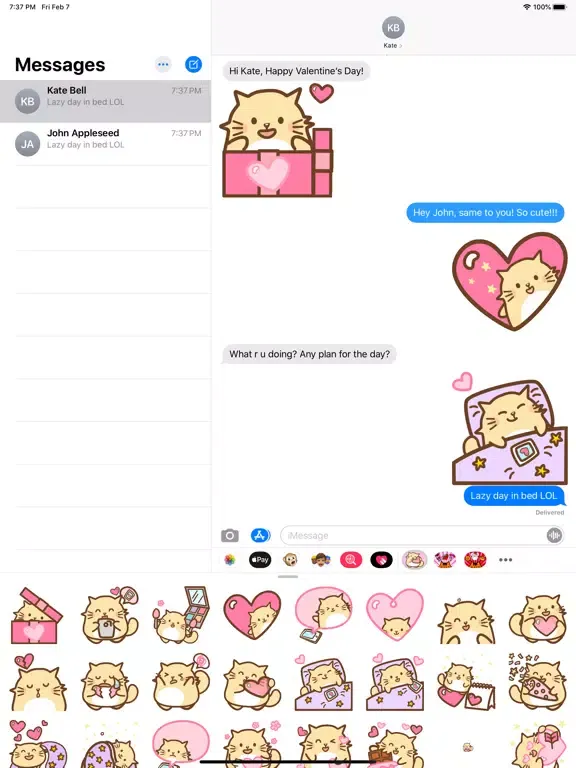 Скриншоты Kiko Cutesy Valentine iPad 