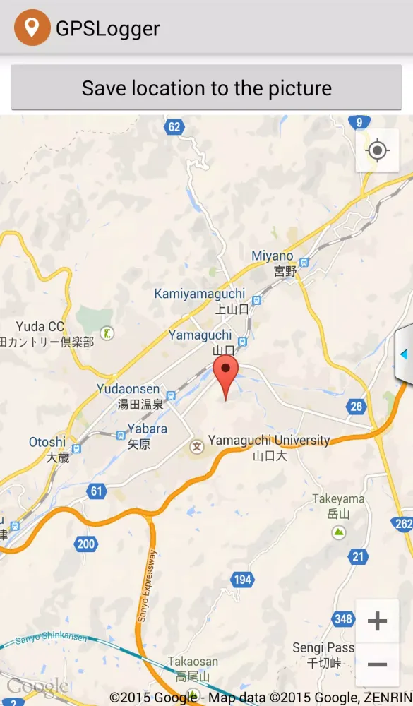 Скриншоты Geotagging