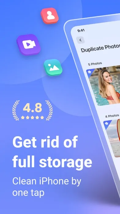 Ảnh chụp màn hình của Cleaner: Cleanup iPhone by AI