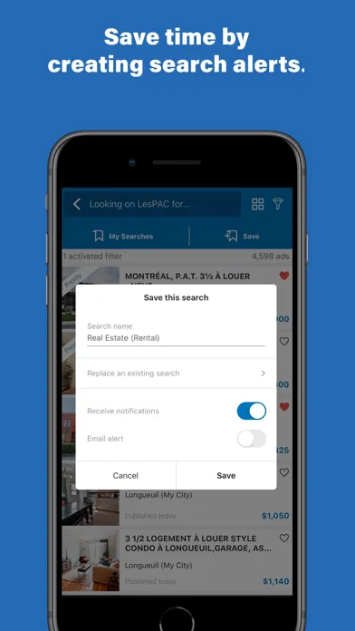 Tangkapan layar LesPAC Buying, Selling, Saving