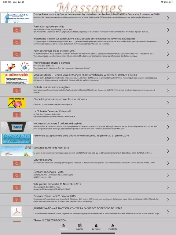 Massanes iPad  Screenshots