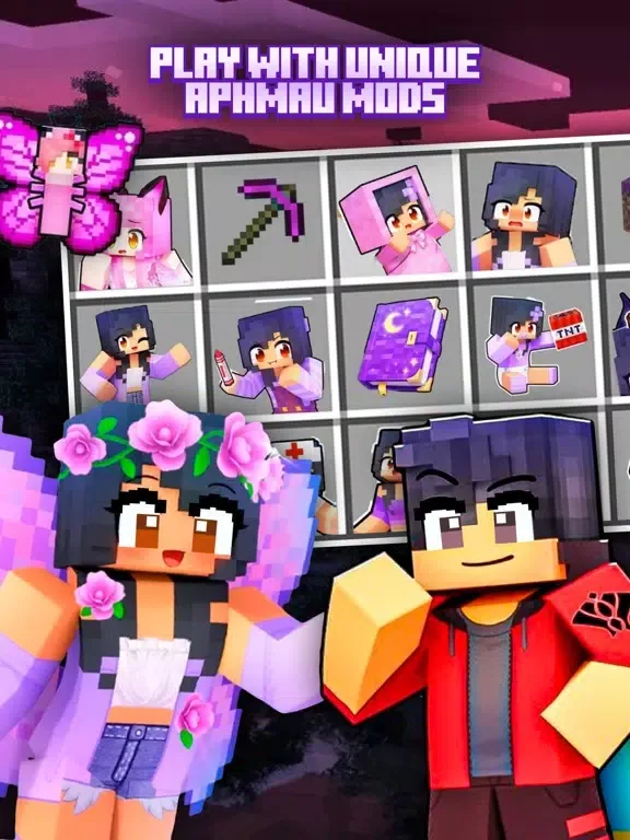 صور Aphmau & Aaron Mods Minecraft iPad 