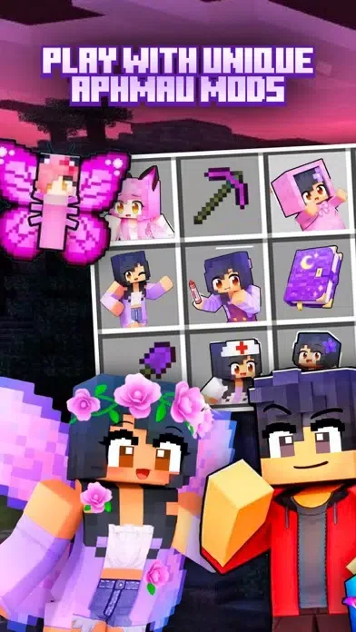 صور Aphmau & Aaron Mods Minecraft