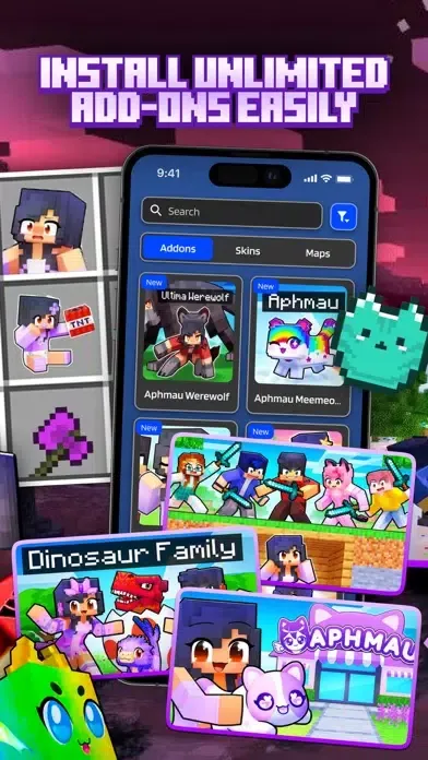 صور Aphmau & Aaron Mods Minecraft