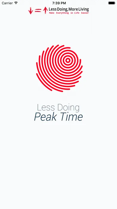 Less Doing Peak Time स्क्रीनशॉट