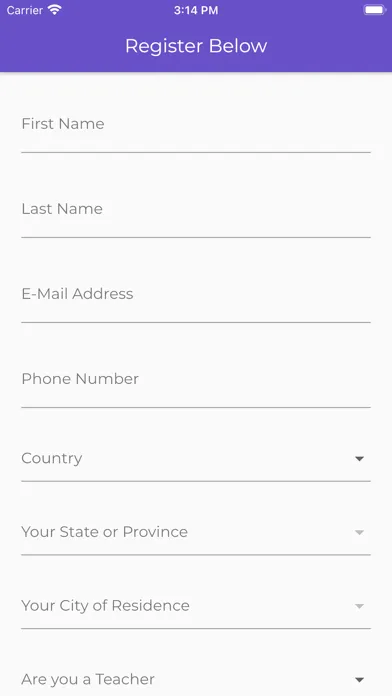 Captures d'écran de Lessonotes