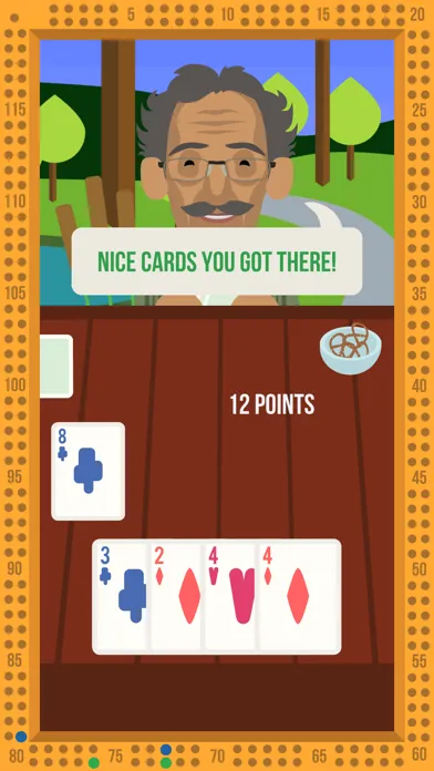 ภาพหน้าจอของ Cribbage With Grandpas