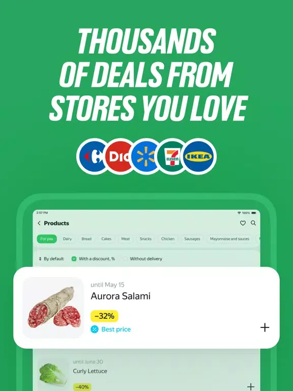 Lessy: discount shopping iPad  স্ক্রিনশট