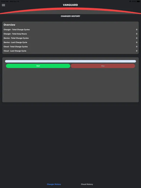 Tangkapan layar Vanguard Lithium iPad 