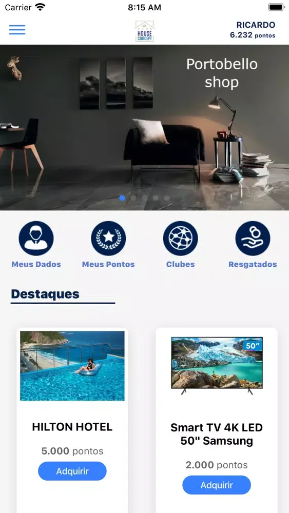 Club House Concept Screenshots