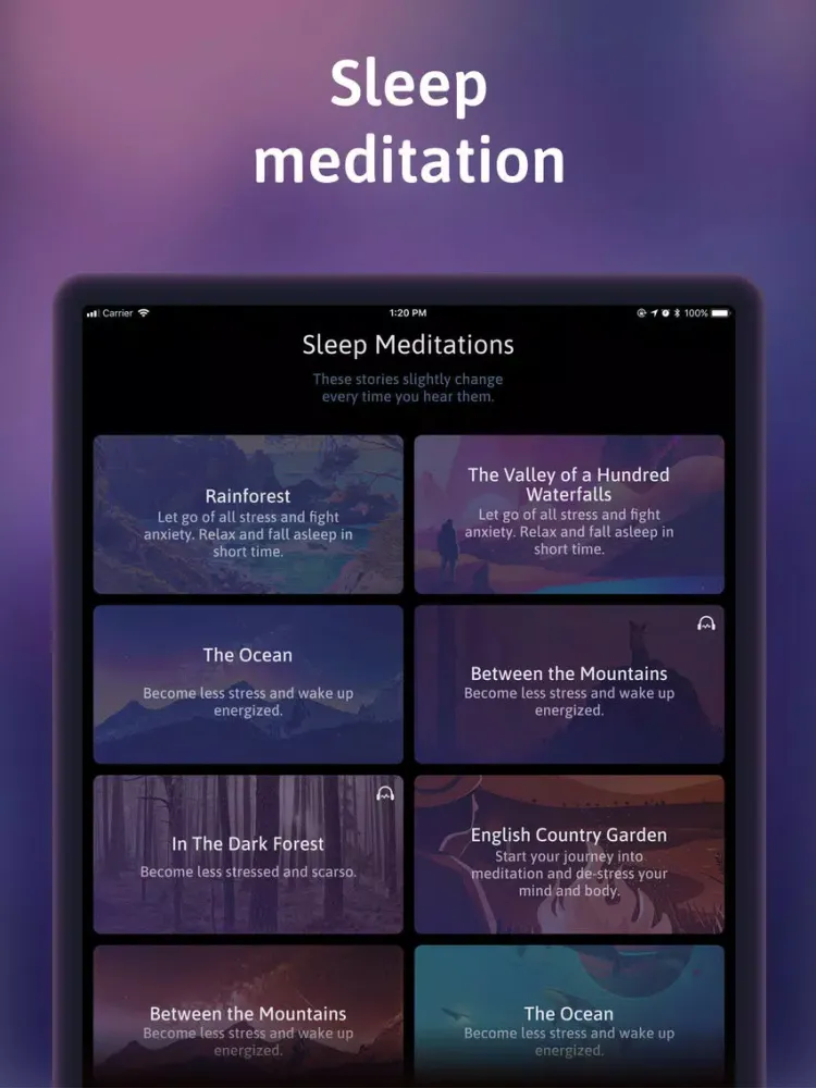 Sleep Pro ∘ iPad  Screenshots