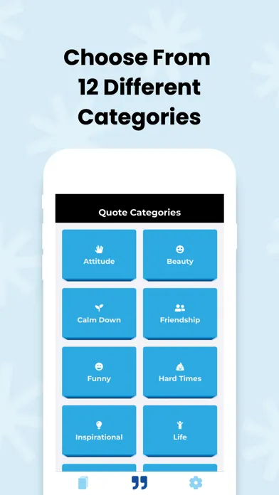 Capturas de pantalla de Quota - Quotes & Affirmations