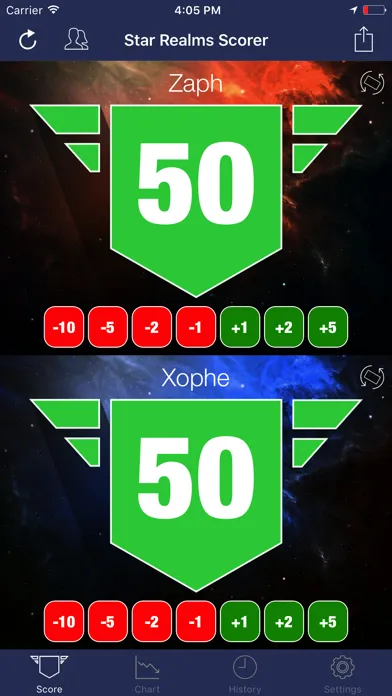 Star Realms Scorer سکرین شاٹس
