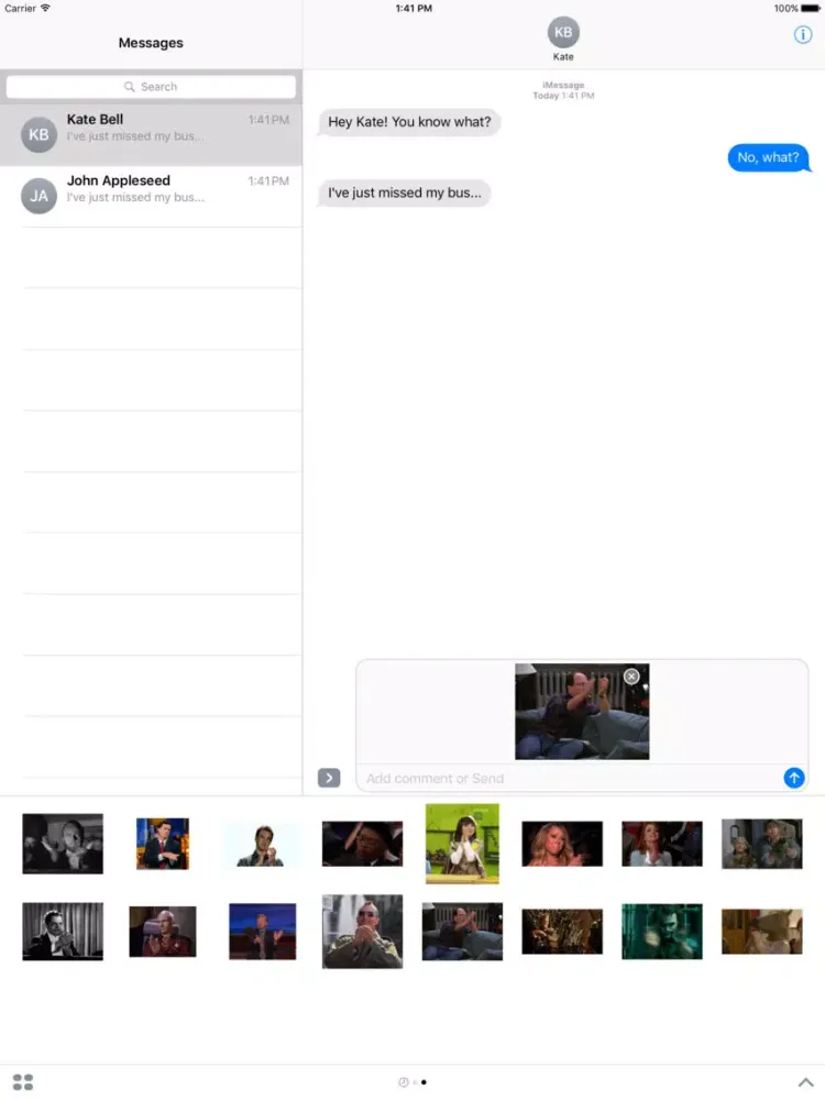 Sticker Clap iPad  Screenshots