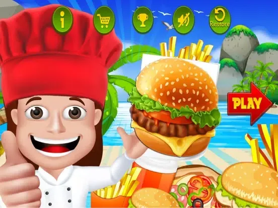 Capturas de tela do Cooking Chef Rescue Kitchen Star Master - Restaurant Management . iPad 