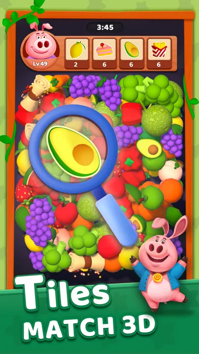 Capturas de tela do Match Piggy 3D