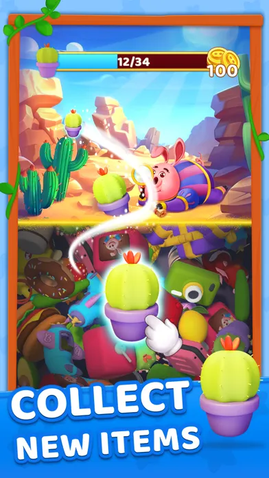 Capturas de tela do Match Piggy 3D