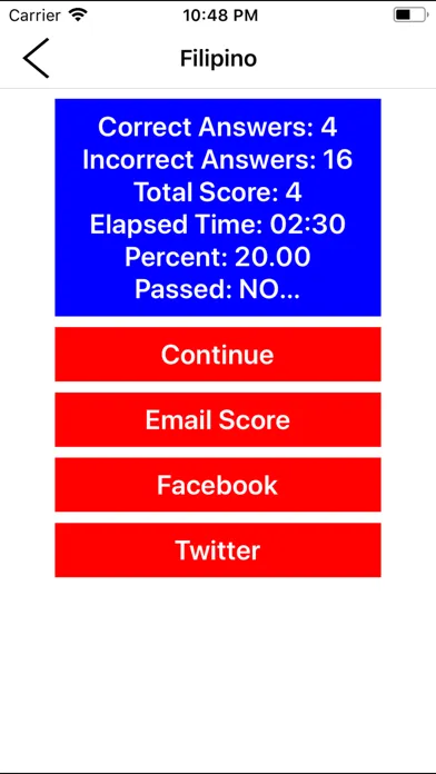 Capturas de tela do LET Exams - Philippines