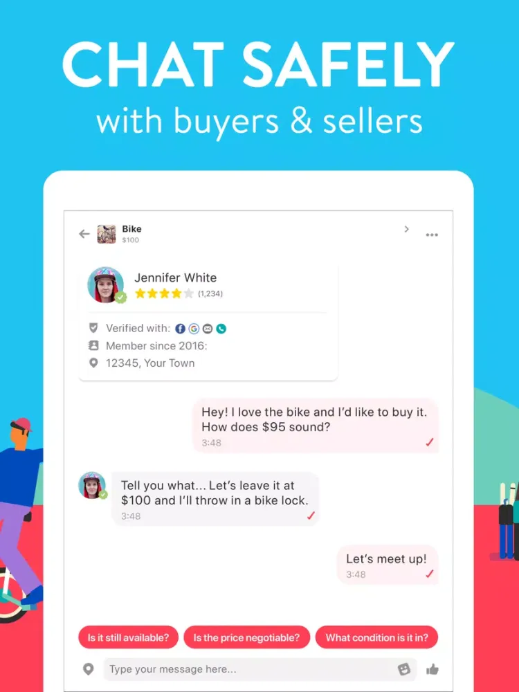 Capturas de pantalla de letgo: Sell & Buy Used Stuff iPad 